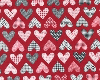 VAL - Patterned Hearts Scrub Cap
