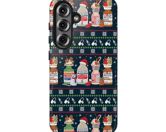 Festive Tough Phone Cases - Holiday Gifts, Cute Phone Covers, Christmas Accessories, Unique Tech Gifts, Fun Protection Cases