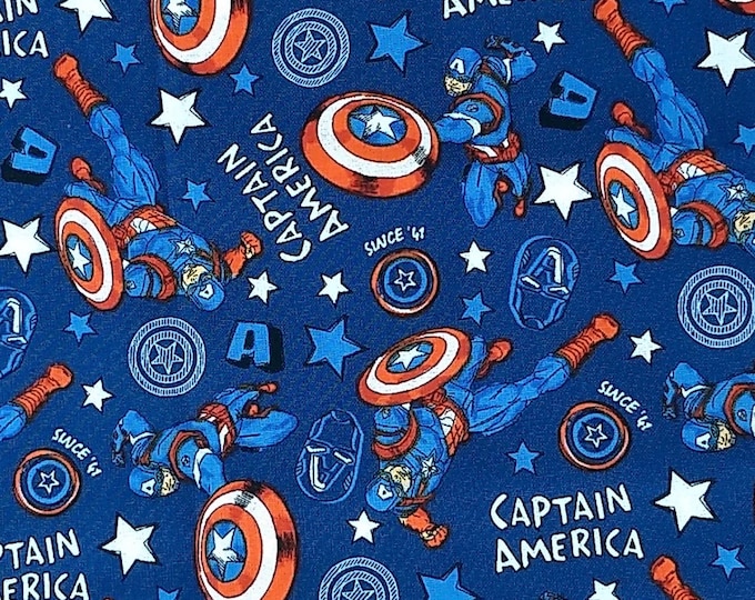 MAR - Captain America Scrub Cap