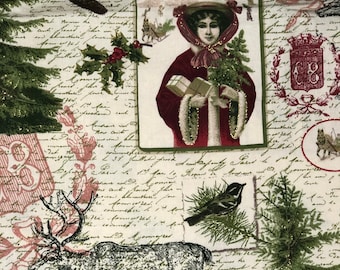 CHR - Vintage Christmas Scrub Cap