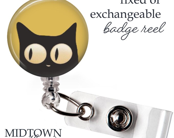 Curiosity Badge Reel or Exchangeable Topper