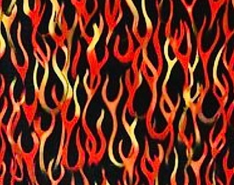 Flames Scrub Cap