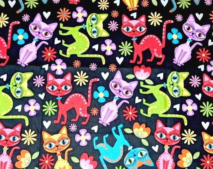 Bright Cats Scrub Cap