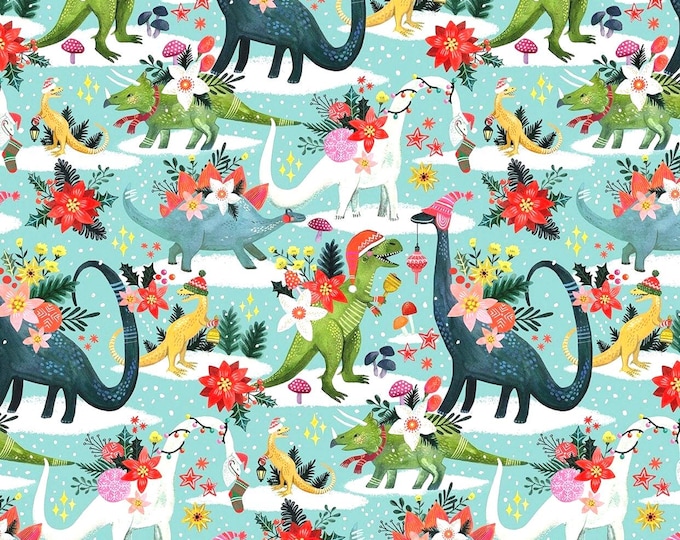 CHR - Christmas Dinosaurs Scrub Cap