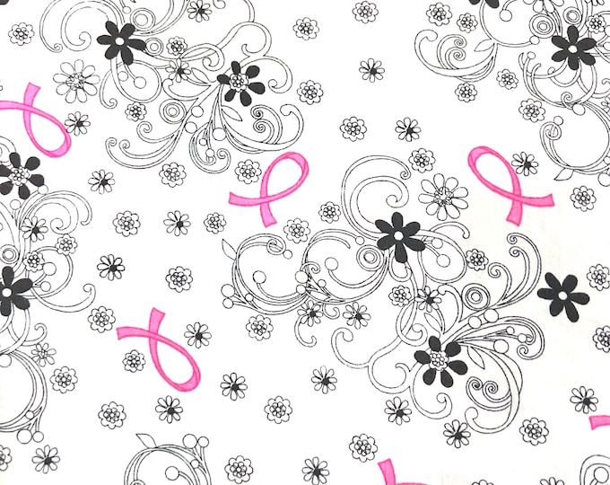 Breast Cancer Awareness Scrub Cap