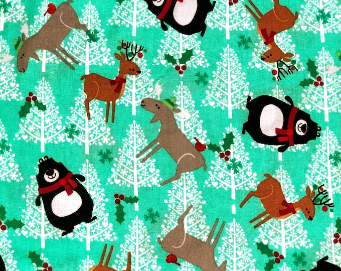 CHR - Woodland Animals Scrub Cap