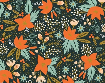 CHR - Poinsettias Scrub Cap