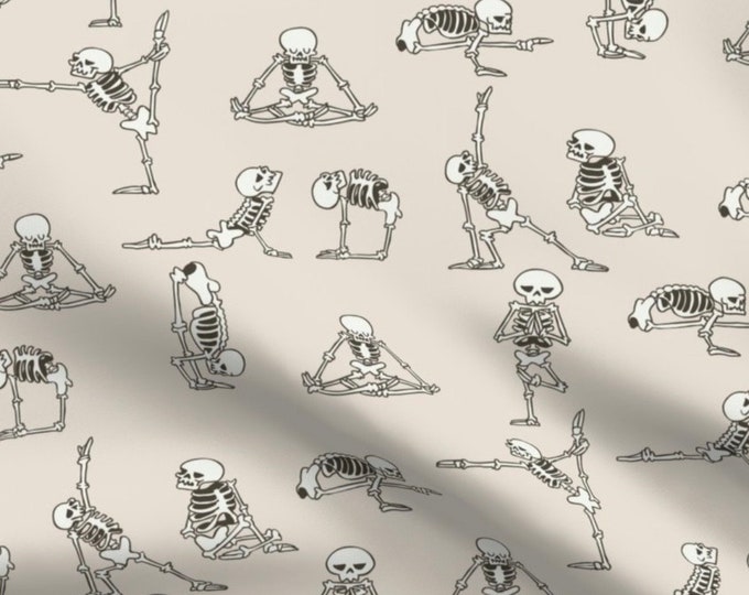 Skeleton Yoga Scrub Cap