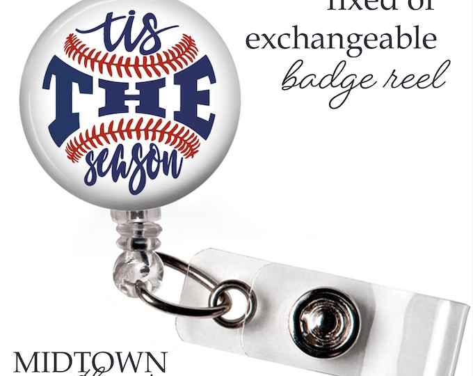 Tis the Season Badge Reel or Exchangeable Topper
