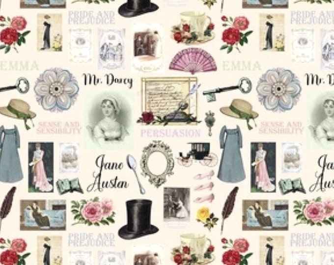 Jane Austen Scrub Cap