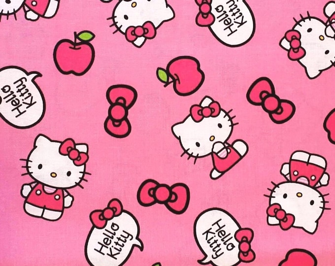 Hello Kitty Pink Scrub Cap