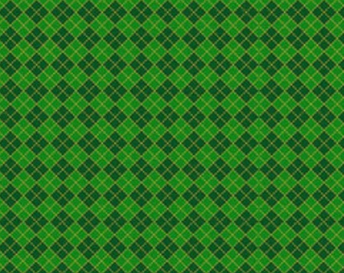 STP - St. Patrick’s Day Argyle Scrub Cap