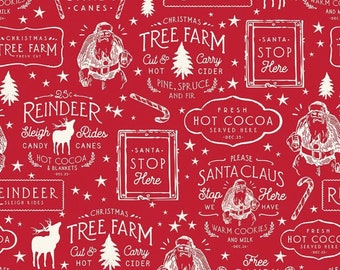 CHR - Vintage Christmas Scrub Cap