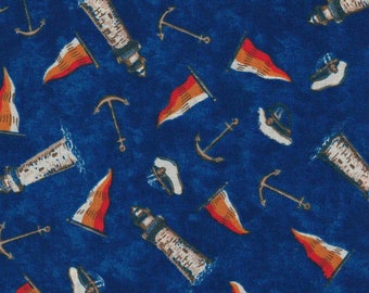 Nautical Scrub Cap