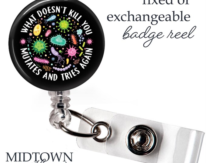 Mutate Badge Reel or Exchangeable Topper