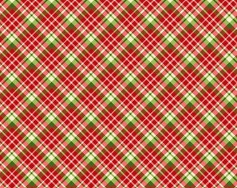 CHR - Christmas Plaid Scrub Cap