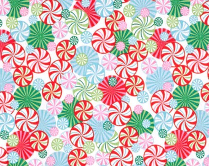 Christmas Candy Scrub Cap