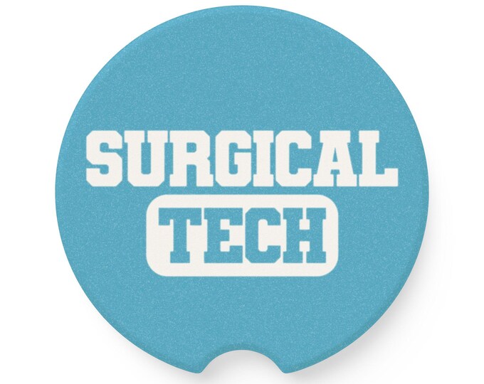 Surgical Tech Soapstone Car Coaster | Perfect Gift for Surgical Technologists, Auto Decor, Unique Car Accessories, Home or Work Use, [...]