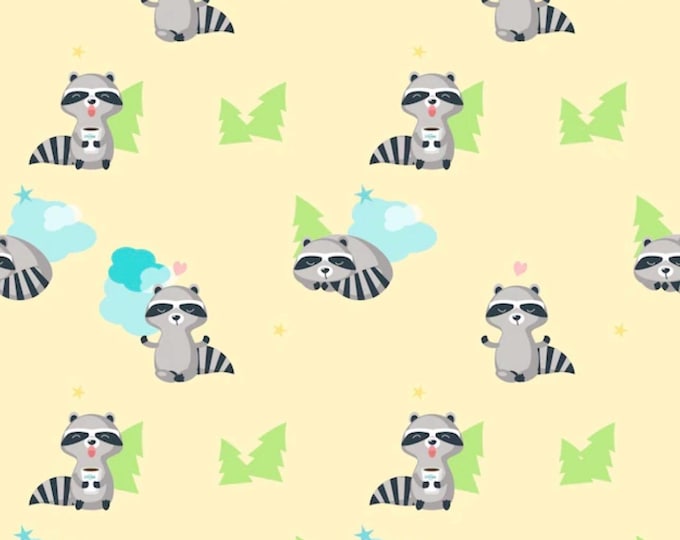 Raccoons Scrub Cap