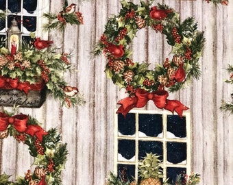 CHR - Christmas Barn Scrub Cap