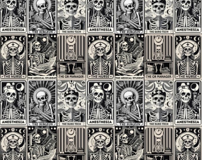 Surgery Tarot Cards EXCLUSIVE PATTERN Scrub Cap