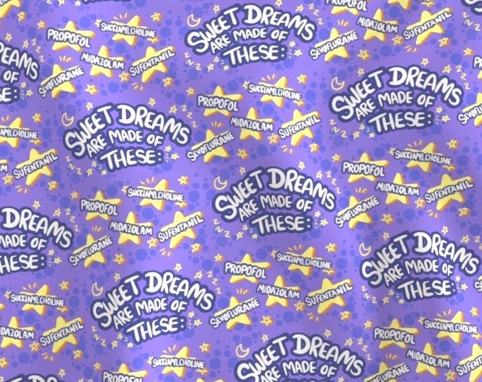 Anesthesia Sweet Dreams Scrub Cap