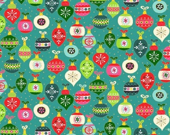 CHR - Christmas Ornaments Scrub Cap