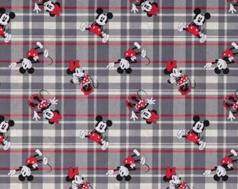 DIS - Plaid Mickey Scrub Cap