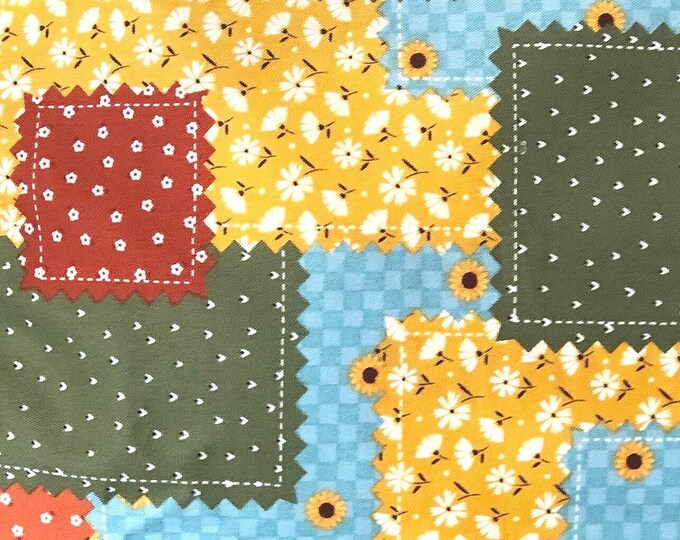 AUT - Patchwork Scrub Cap