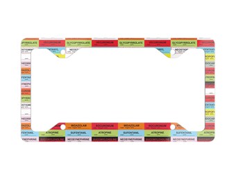 Metal License Plate Frame, Custom Car Accessories, Fun Vehicle Decor, Personalized Gift, Unique Car Gifts