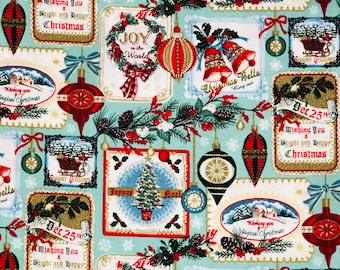 CHR - Vintage Christmas Scrub Cap