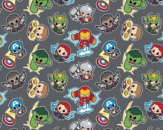 MAR - Kawaii Avengers Scrub Cap
