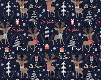 CHR - Oh Deer! Scrub Cap