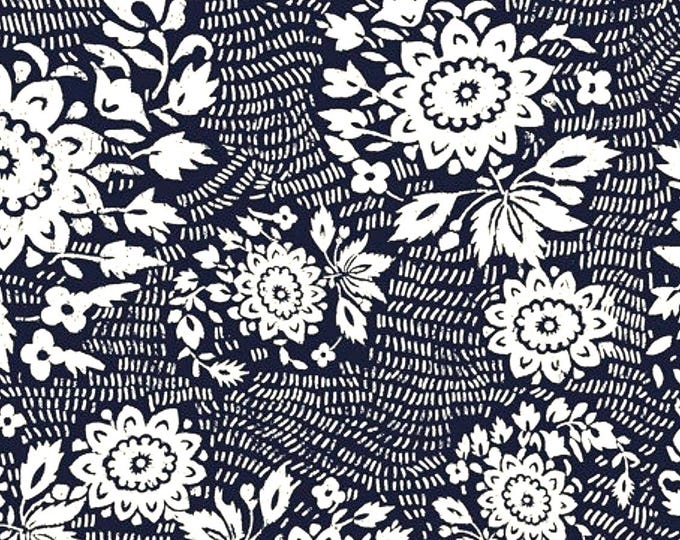 Stamped Floral Scrub Cap