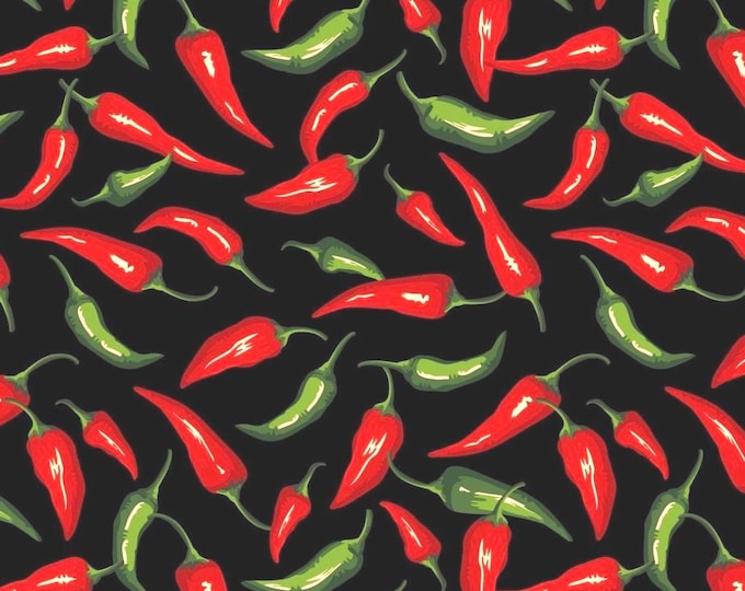 Red and Green Peppers Scrub Cap