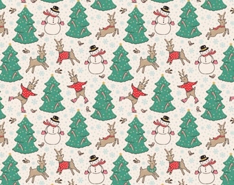 CHR - Dancing Reindeer Scrub Cap