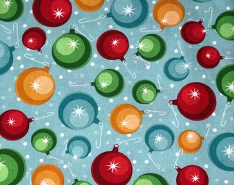 CHR - Christmas Ornaments Scrub Cap