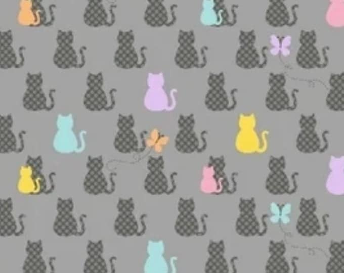 Grey Cats Scrub Cap