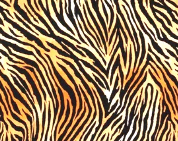 Tiger Print Scrub Cap