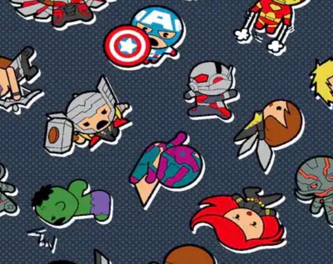 MAR - Kawaii Avengers Scrub Cap