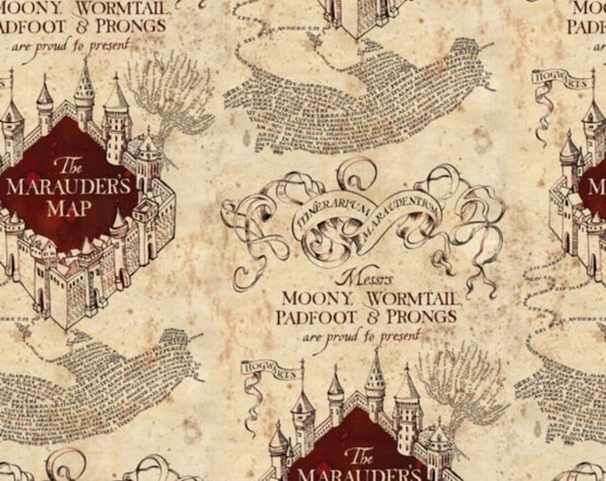 HP - Marauders Map Scrub Cap
