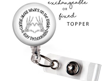 MED - Caring About What's on the Inside a Badge Reel or Exchangeable Button