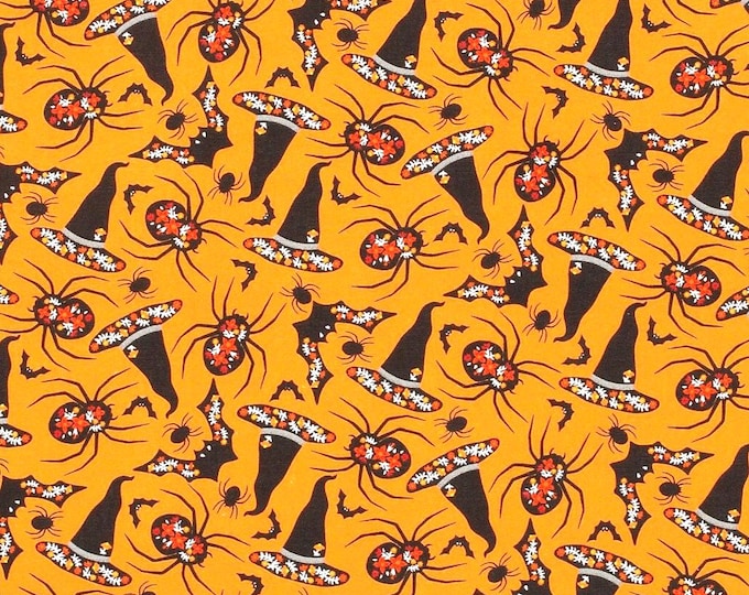 HAL - Witches Hats and Spiders Scrub Cap