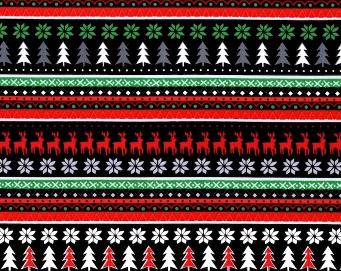 CHR - Christmas Stripes Scrub Cap