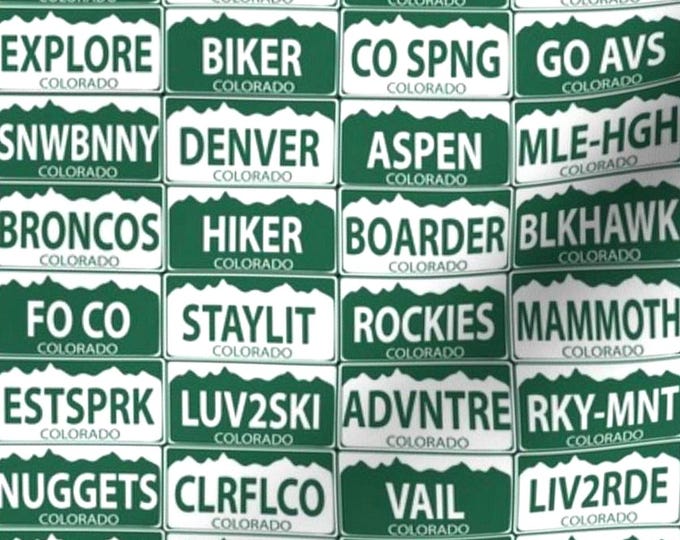 Colorado Plates Scrub Cap