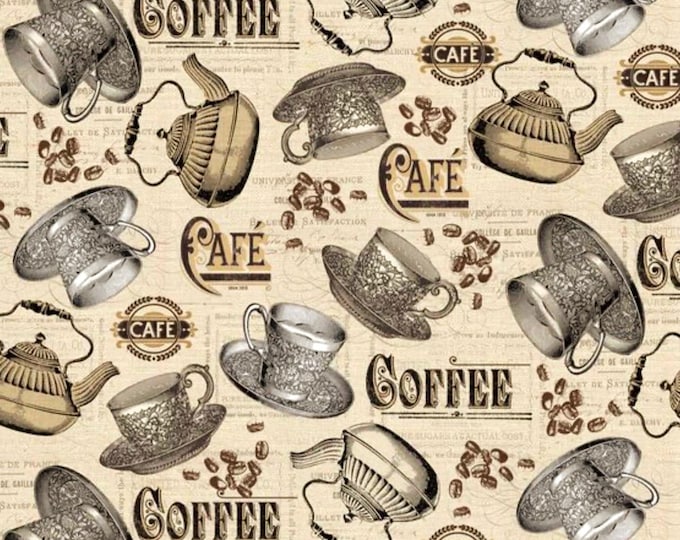 Vintage Coffee Scrub Cap