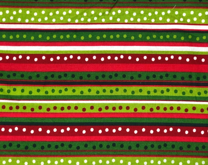CHR - Christmas Stripes Scrub Cap