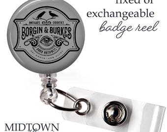Borgin & Burkes Badge Reel or Exchangeable Topper