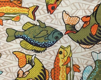 Fish Scrub Cap