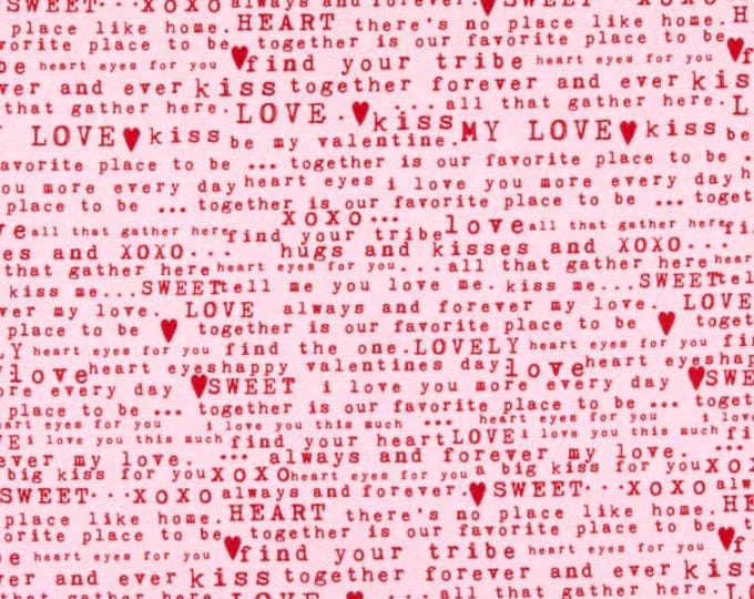 VAL - Valentine’s Text Scrub Cap